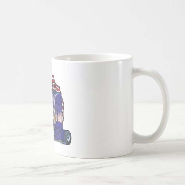 Taza De Café Conductor de camión de los E.E.U.U. (Derecha)