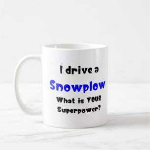 Taza De Café conductor de nieve