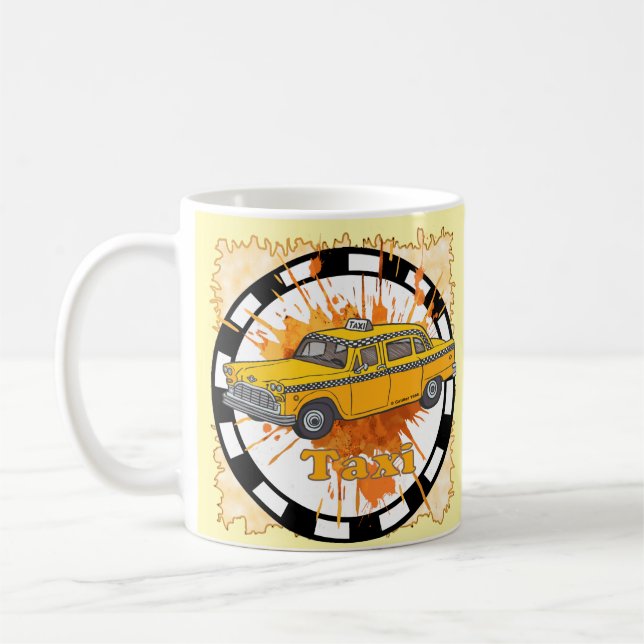 Taza De Café Conductor de Taxi (Izquierda)