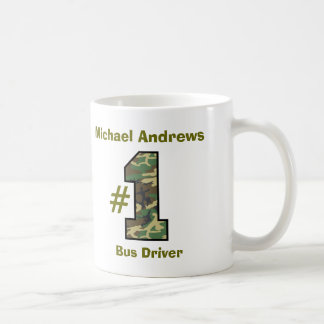 Taza De Café Conductor del autobús del número uno V36