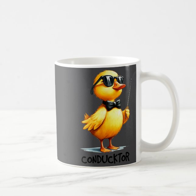 Taza De Café Conductor, Funny Duck Quote  (Derecha)