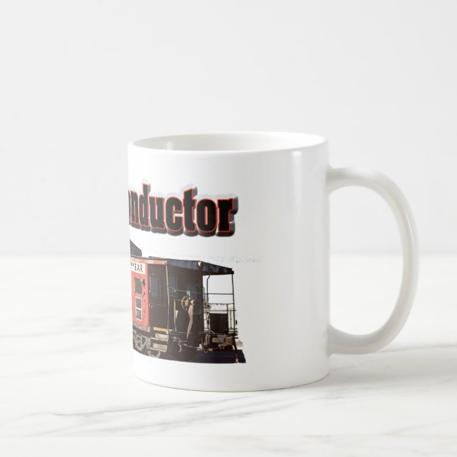 Taza De Café Conductor jubilado de CSX (Derecha)
