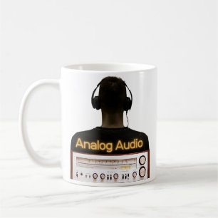 Taza De Café Conectarse al audio analógico para audiófilos