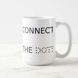Taza De Café Conecte los puntos