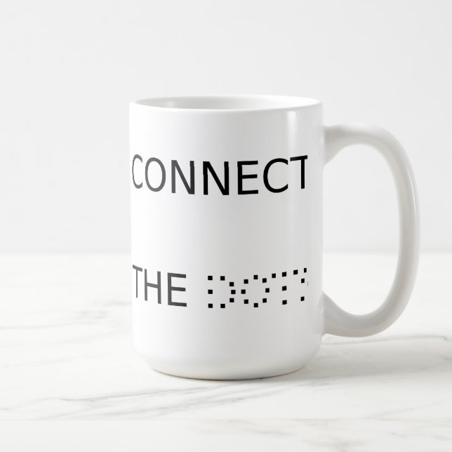 Taza De Café Conecte los puntos (Derecha)