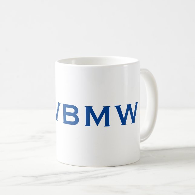 Taza De Café Conecticut River Valley BMW Club Coffee Mug (Anverso derecho)
