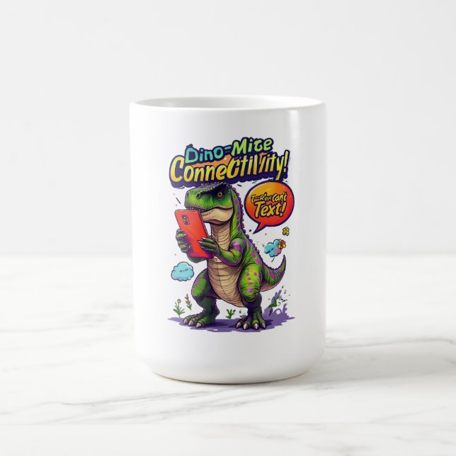 Taza De Café Conectividad Dino-Mite (Centro)