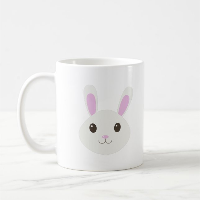 Taza De Café Conejito adorable (Izquierda)