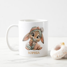 Taza De Café Conejito bebé lindo