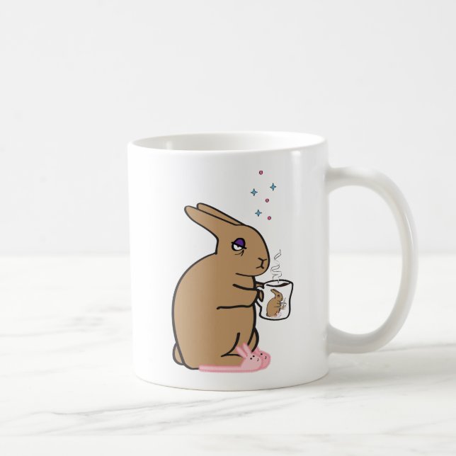 TAZA DE CAFÉ CONEJITO DE LA MAÑANA (Derecha)