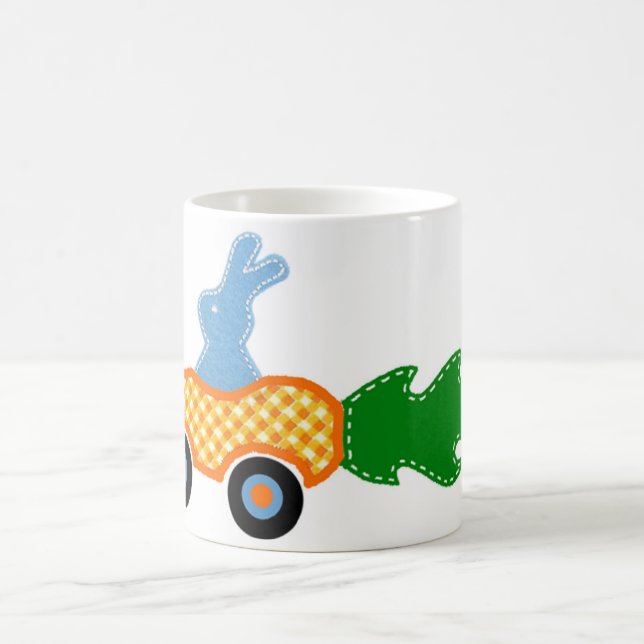 Taza De Café Conejito de las Carreras (Centro)