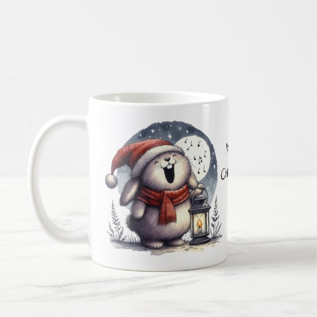 Taza De Café Conejito de Navidades (Izquierda)