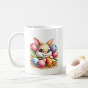 Taza De Café Conejito de Pascua