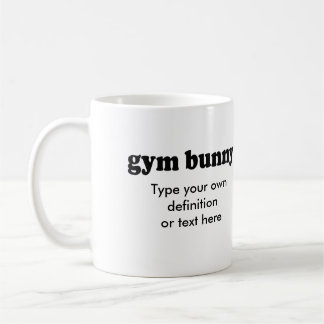 TAZA DE CAFÉ CONEJITO DEL GIMNASIO