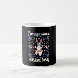 Taza De Café Conejito quiere bailar con pareja de baile