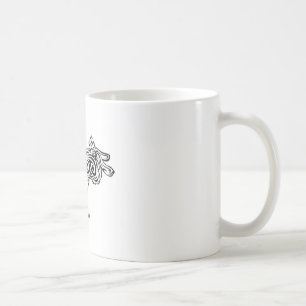 Taza De Café Conejito tribal