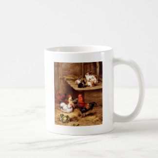 Taza De Café Conejitos de los animales del campo de las