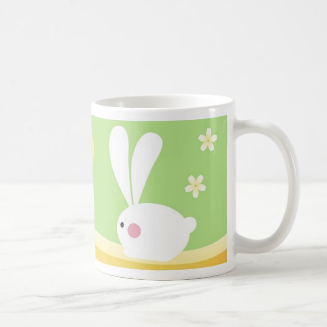 Taza De Café Conejitos de pascua (Derecha)