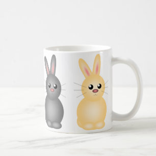 Taza De Café Conejitos de pascua