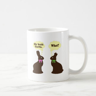 Taza De Café Conejitos del chocolate mis daños del extremo.