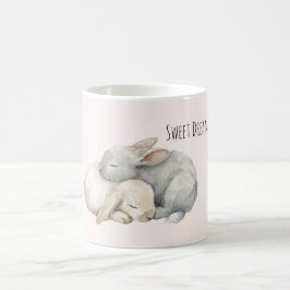 Taza De Café Conejitos dulces sueños
