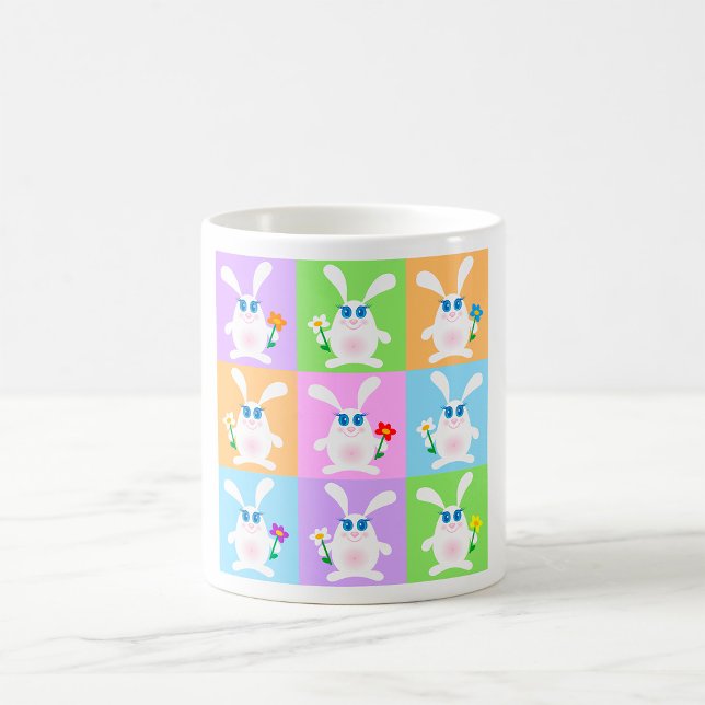 Taza De Café Conejitos Lindos (Subido por el creador)