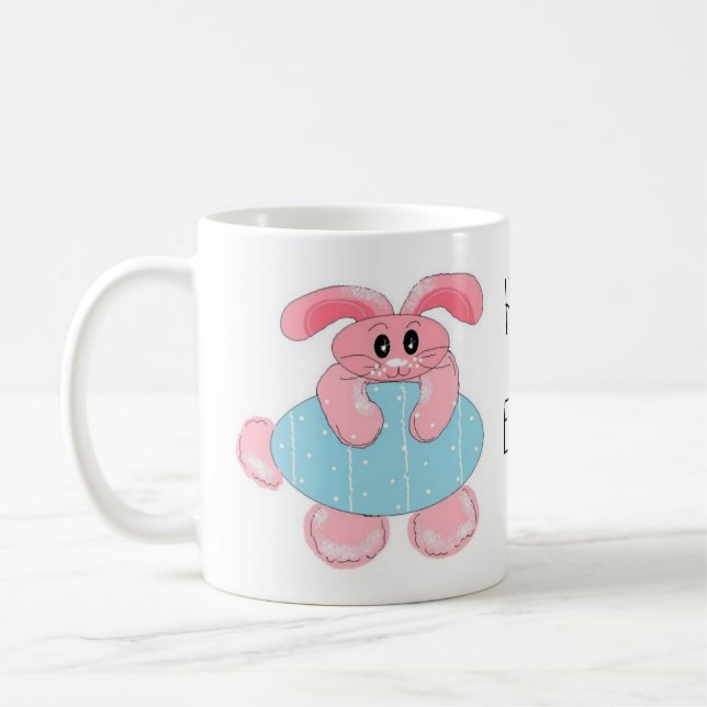 Taza De Café Conejitos y Huevos (Izquierda)