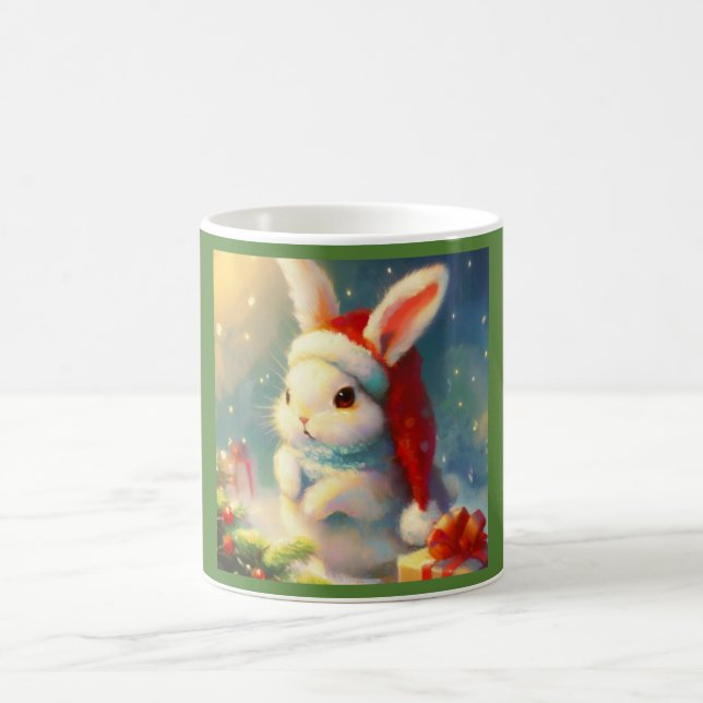Taza De Café Conejo 2 de navidades (Centro)