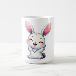 Taza De Café Conejo acuático feliz