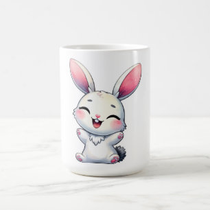 Taza De Café Conejo acuático feliz