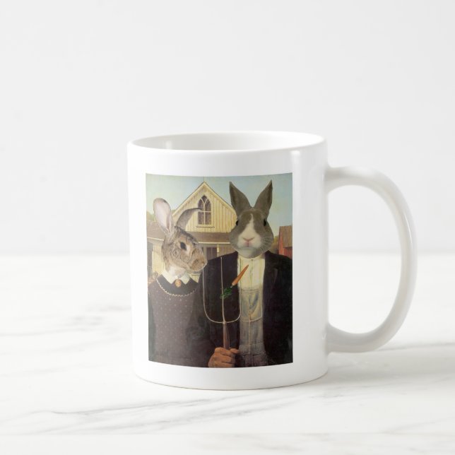 TAZA DE CAFÉ CONEJO AMERICANO (Derecha)
