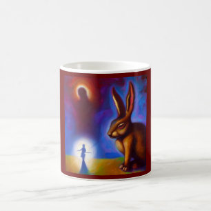 Taza De Café Conejo animal espiritual 3