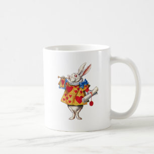 Taza De Café Conejo Blanco llama a la corte a ordenar