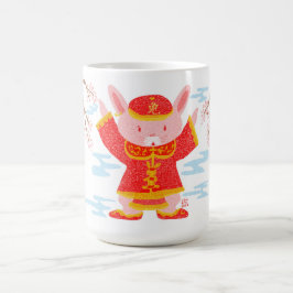 Taza De Café Conejo chino