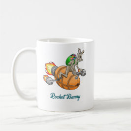 Taza De Café Conejo Cohete