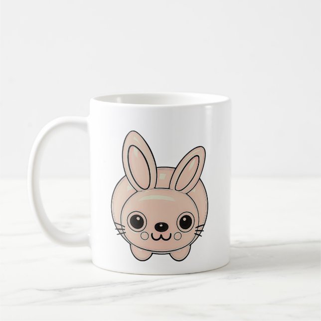 Taza De Café Conejo Cute (Izquierda)