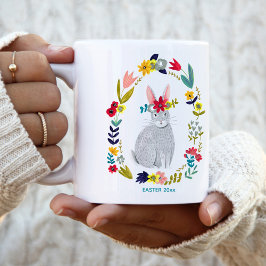 Taza De Café Conejo de conejo de Pascua