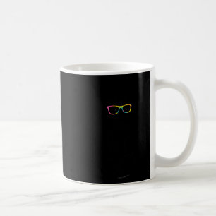 Taza De Café Conejo de gafas de centeno de hipster con mango su