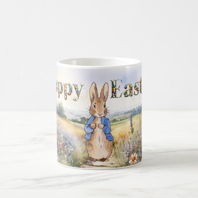 Taza De Café conejo de Pascua (Centro)