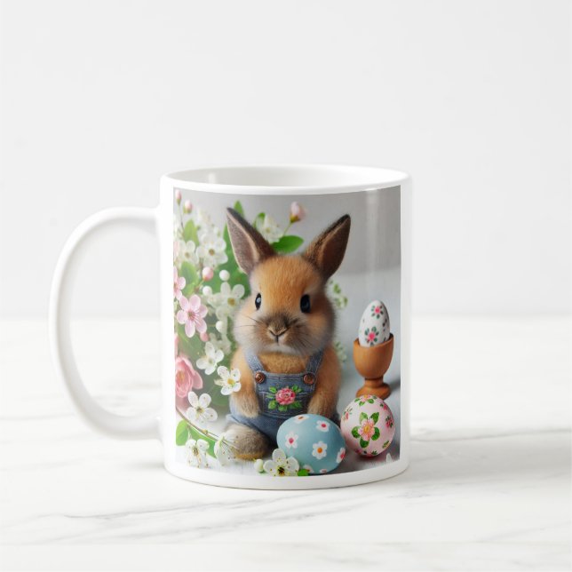 Taza De Café Conejo de Pascua (Izquierda)
