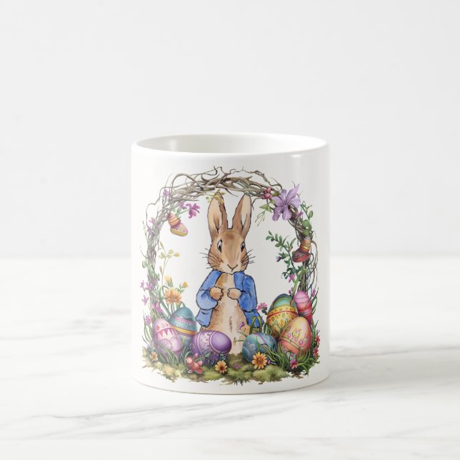 Taza De Café Conejo de Pascua (Centro)