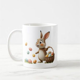 Taza De Café conejo de pascua
