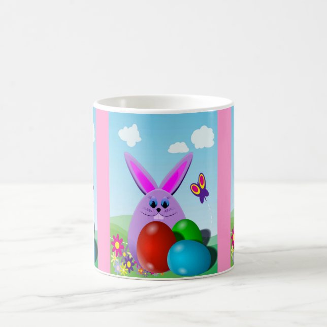 Taza De Café Conejo de Pascua (Centro)