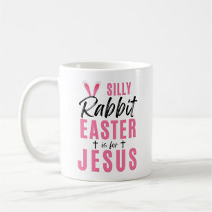 Taza De Café Conejo de Pascua Arcoíris - Pascua