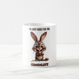Taza De Café Conejo de Pascua Divertido – Diseño de Pascua Lind