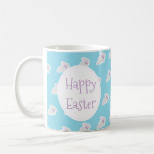 Taza De Café Conejo de Pascua Feliz Pascua