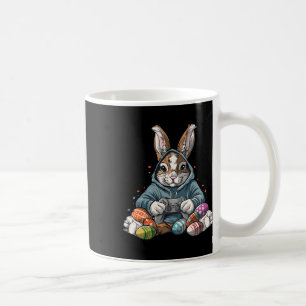 Taza De Café Conejo de Pascua Huevo Divertido Chicos Chicas Niñ