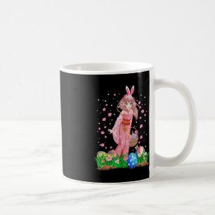 Taza De Café Conejo de Pascua oreja Kawaii japonés anime a adol