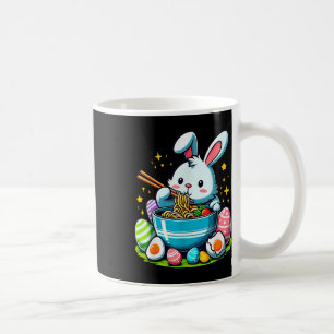 Taza De Café Conejo de Pascua Ramen Kawaii Fideos Japoneses Muj