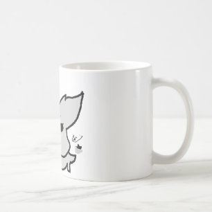 Taza De Café Conejo de plata